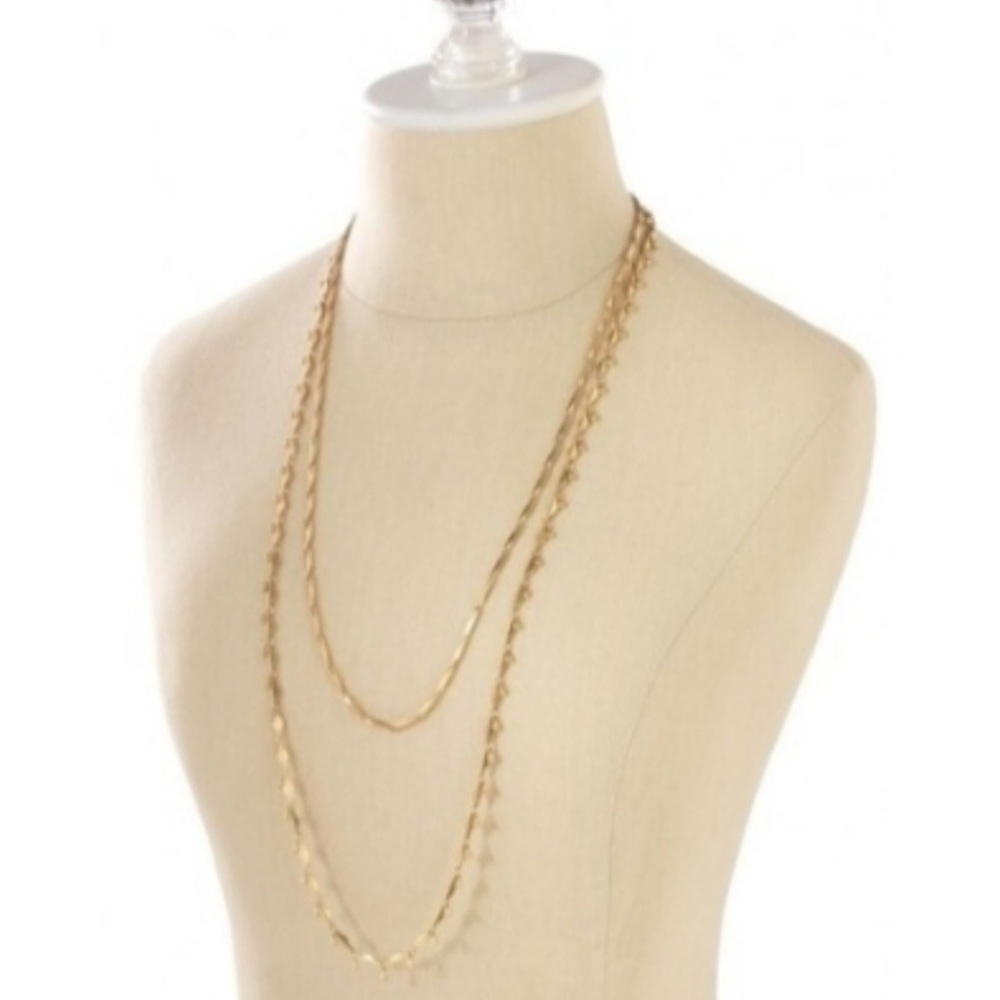 :: Stella & Dot | Versatile Howlite & Gold 5-in-1 Zuni Layering Necklace… - Picture 13 of 16